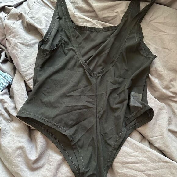 Handmade Black Sheer Darkness Classic Bodysuit Size XL VGUC - Picture 4 of 5